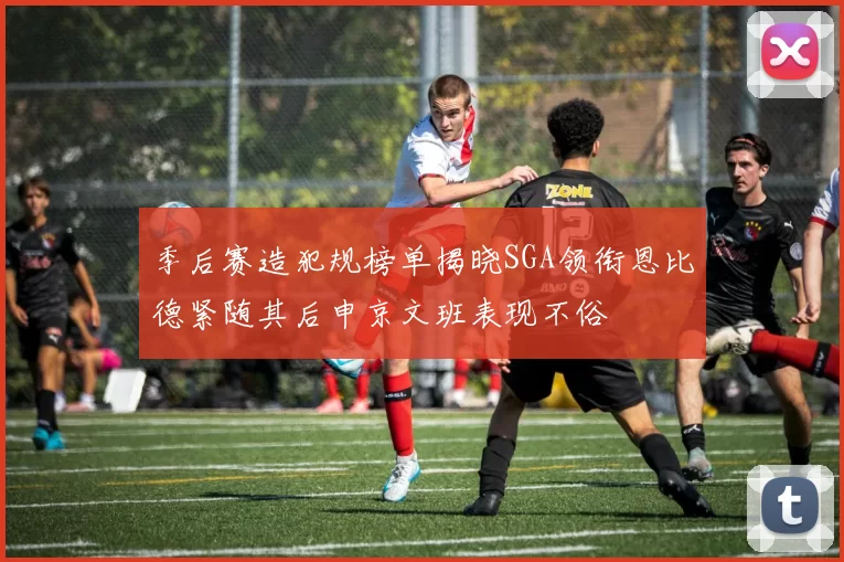 季后赛造犯规榜单揭晓SGA领衔恩比德紧随其后申京文班表现不俗